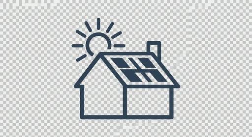 Residential Solar Installation icon